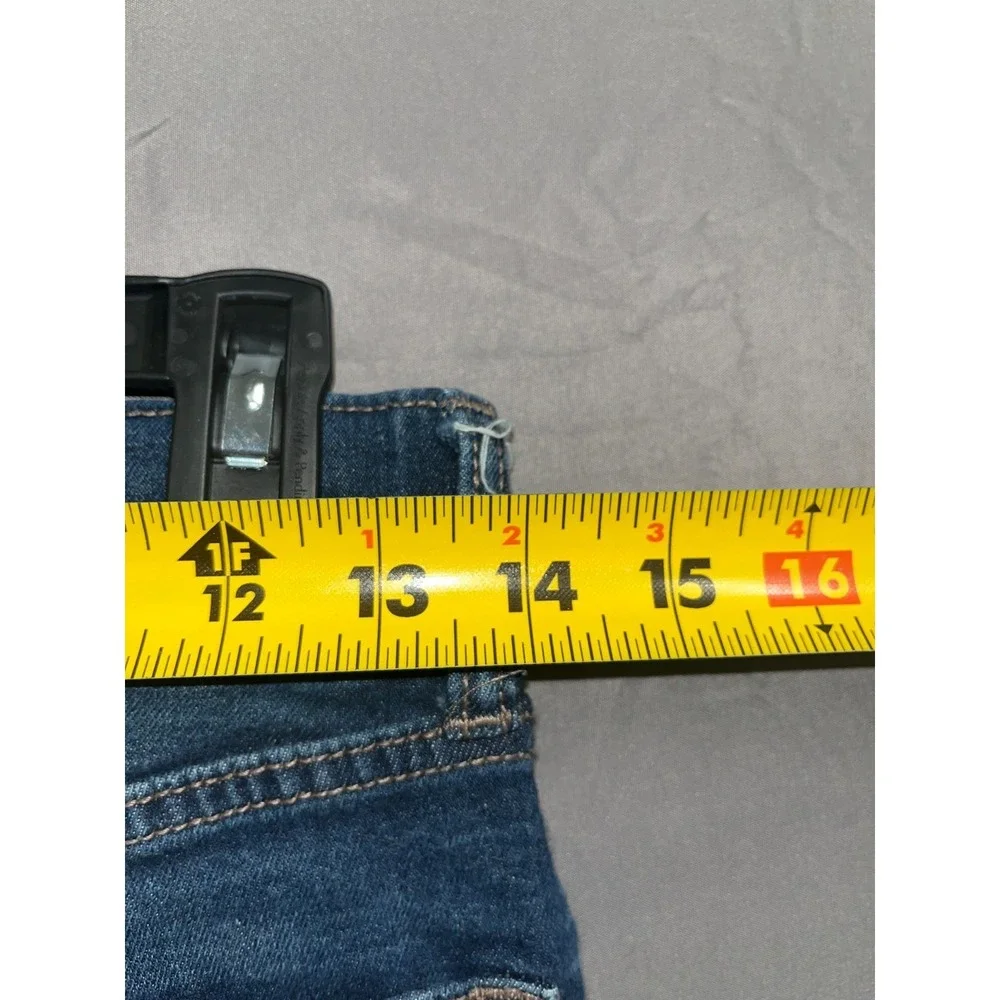 Old Navy Jeans Boys 16 Blue Denim Cotton Stretch Medium Wash Straight Leg Casual